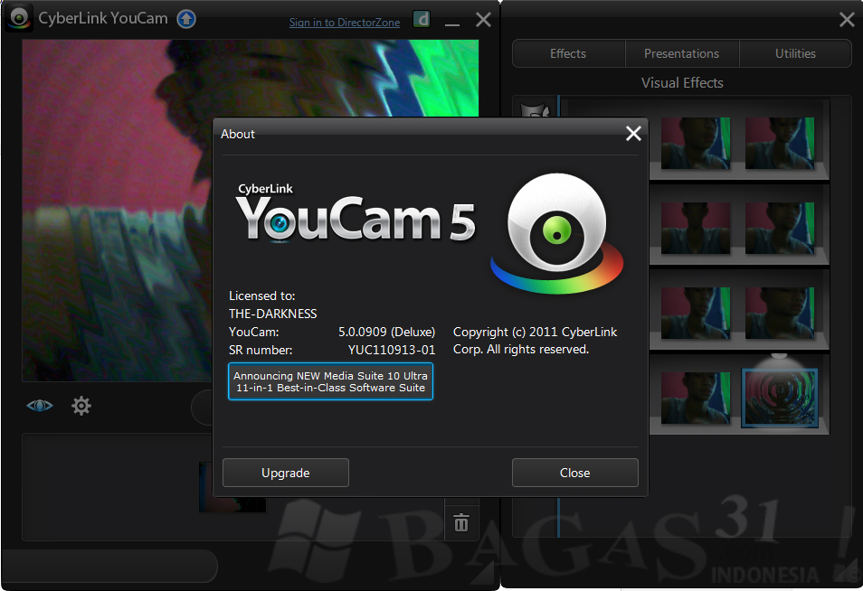 CyberLink YouCam Deluxe 7 Crack Full Version free Download